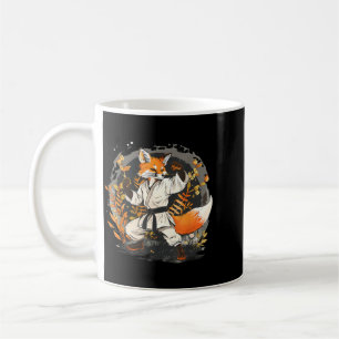 Kickboxing Fox Taekwondo Karate Mma Funny Martial Coffee Mug