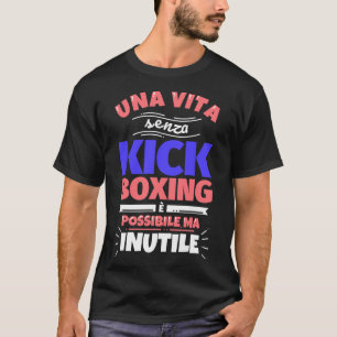 Kickboxing Gift Funny Athletic Sports - No Screws T-Shirt