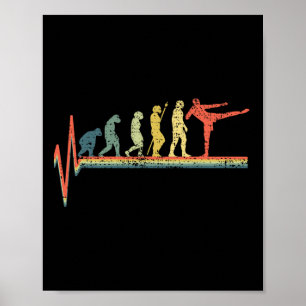 Kickboxing Heartbeat Poster