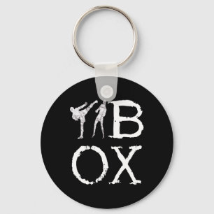 Kickboxing High Kick Boxing Tkw Mma Kung Fu Fighti Key Ring