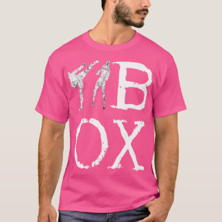 Kickboxing High Kick Boxing Tkw Mma Kung Fu Fighti T-Shirt