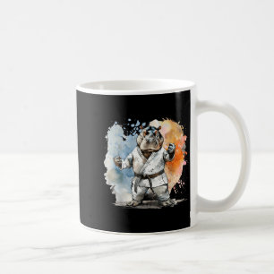 Kickboxing Hippo Martial Arts Karate Jiu-Jitsu MMA Coffee Mug