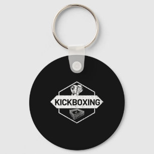 Kickboxing In The Ring Key Ring