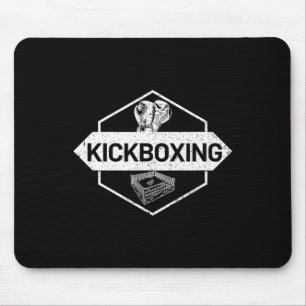 Kickboxing In The Ring Mouse Pad