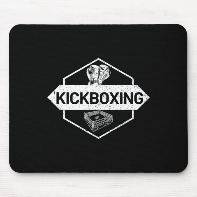 Kickboxing In The Ring  Mouse Pad (Front)