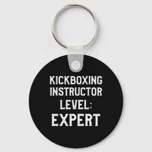 Kickboxing Instructor Kick Boxing Workout _2  Key Ring