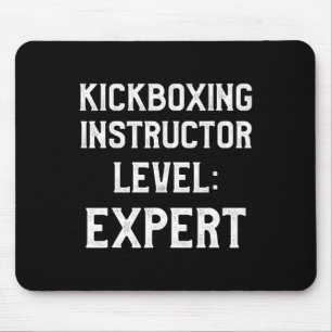 Kickboxing Instructor Kick Boxing Workout _2 Mouse Pad