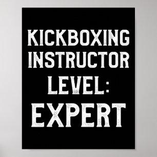 Kickboxing Instructor Kick Boxing Workout _2 Poster