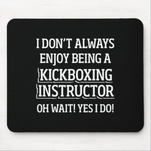 Kickboxing Instructor Kick Boxing Workout _4 Mouse Pad