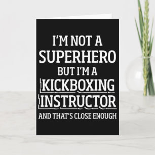 Kickboxing Instructor Kick Boxing Workout _5 Card