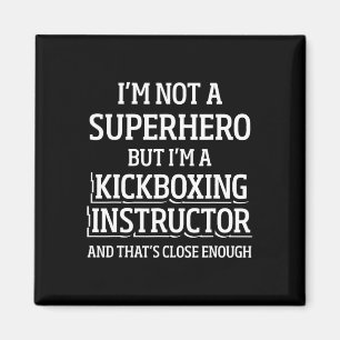 Kickboxing Instructor Kick Boxing Workout _5  Magnet