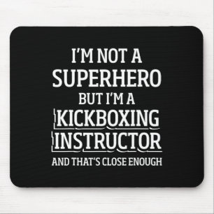 Kickboxing Instructor Kick Boxing Workout _5 Mouse Pad