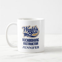 Kickboxing Instructor Personalised Mug Gift