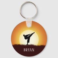 Kickboxing - Karate Keychain