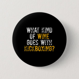 Kickboxing Kick Boxing Workout _1  6 Cm Round Badge