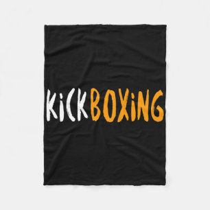 Kickboxing Kick Boxing Workout _6 Fleece Blanket