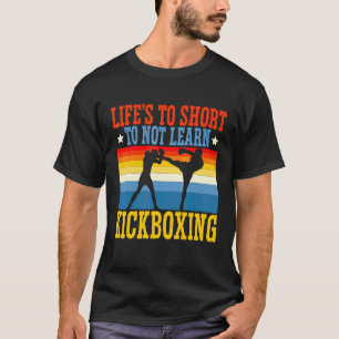 Kickboxing Kickboxer Combat Fighting Mma Striking T-Shirt