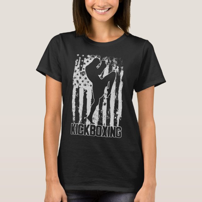 Kickboxing Kickboxer Gift _1  T-Shirt (Front)