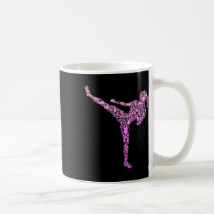 Kickboxing Kickboxer Karate Girls Kids Women Coffee Mug