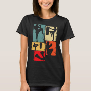 Kickboxing Kickboxer Karate Taekwondo Boys Kids Me T-Shirt
