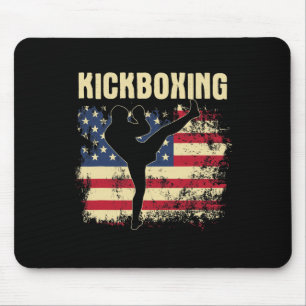 Kickboxing - Kickboxer Mixed Martial Arts Coach Se Mouse Pad