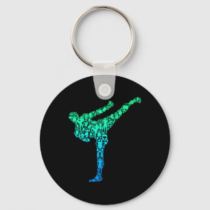 Kickboxing Kickboxing Taekwondo Karate Boys Childr Key Ring
