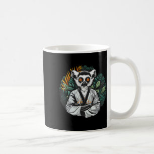 Kickboxing Lemur Taekwondo Karate MMA Funny Coffee Mug