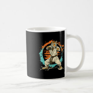 Kickboxing Leopard Taekwondo Karate Mma Martial Ar Coffee Mug