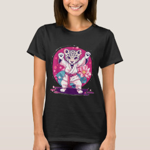 Kickboxing Leopard Taekwondo Karate MMA Martial T-Shirt