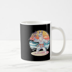 Kickboxing Llama Tropical Beach Taekwondo Judo Alp Coffee Mug