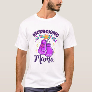 Kickboxing Mama Kickbox Lover Mother's Day Fitness T-Shirt