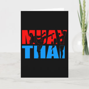 Kickboxing Martial Arts Thai Boxing Muay Thai Card