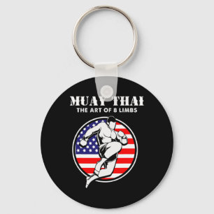 Kickboxing Martial Arts The Art Of 8 Limbs Muay Th Key Ring