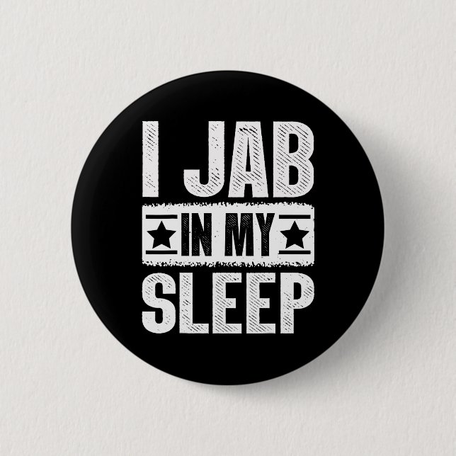 Kickboxing Meme Quote _2  6 Cm Round Badge (Front)