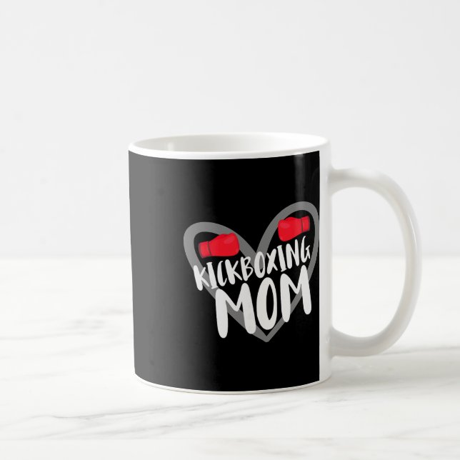 Kickboxing Mom  Coffee Mug (Right)