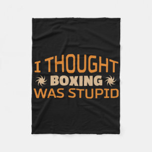 Kickboxing Muay Thai Boxing _1 Fleece Blanket