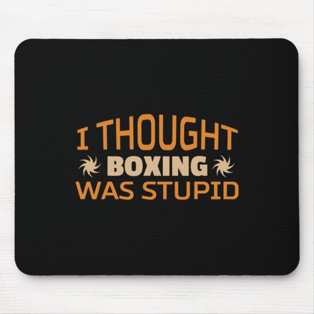 Kickboxing Muay Thai Boxing _1  Mouse Pad (Front)