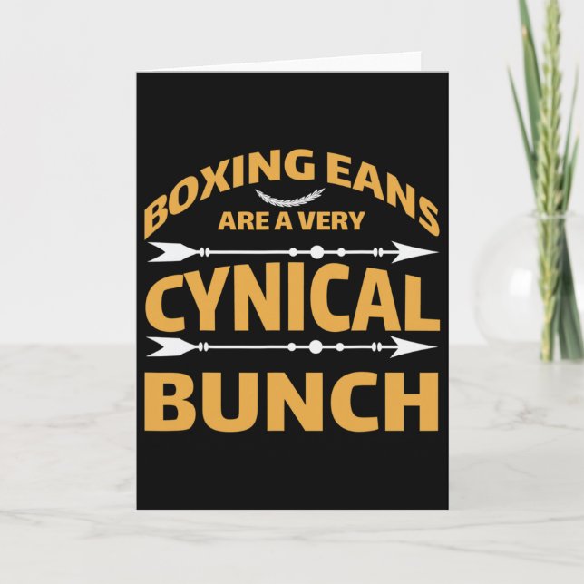 Kickboxing Muay Thai Boxing _3  Card (Front)