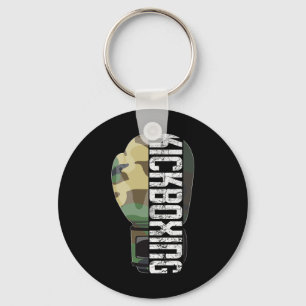 Kickboxing Muay Thai Fitness Boxing Camouflage Glo Key Ring