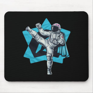 Kickboxing Muay Thai Taekwondo High Kick Funny Ast Mouse Pad