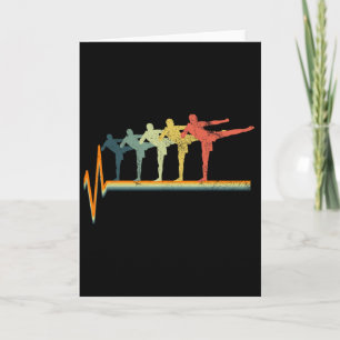 Kickboxing Muay Thai Thaiboxing Mma Vintage Card