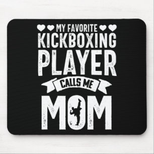 Kickboxing Mum Mama Funny Martial Arts Karate Muay Mouse Pad