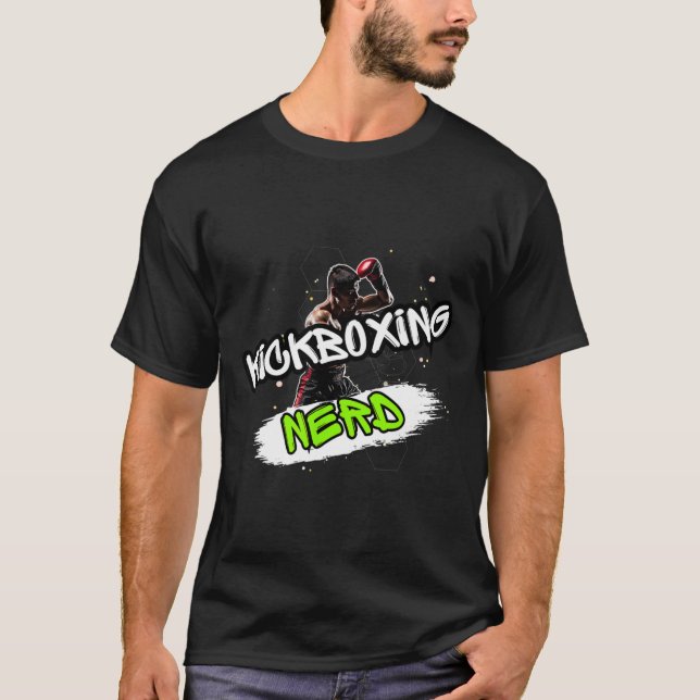 Kickboxing Nerd  T-Shirt (Front)