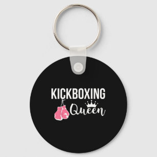 Kickboxing Queen Fitness Gym Motivational  Key Ring