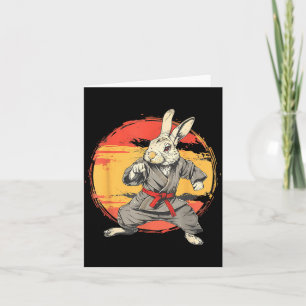 Kickboxing Rabbit Karate Taekwondo Jiu-Jitsu MMA Card