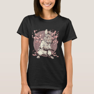 Kickboxing Rabbit Taekwondo Karate MMA Bunny T-Shirt