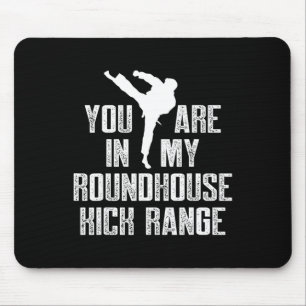 Kickboxing Range Kick Boxing Workout Mouse Pad