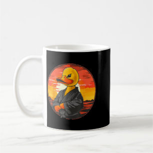 Kickboxing Rubber Duck Taekwondo Karate Mma Coffee Mug