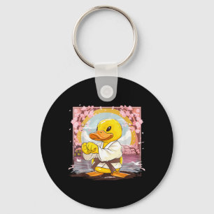 Kickboxing Rubber Duck Taekwondo Karate Mma Key Ring