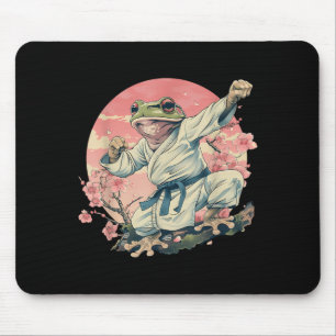 Kickboxing Sakura Jiu-Jitsu Judo Mma Toad Mouse Pad